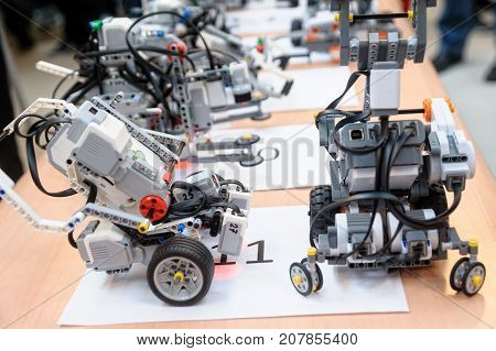 Robots Made Of Lego Blocks