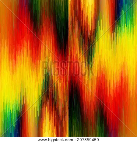 Abstract background of many small elements. Bright warm colors. Wavelike shapes.