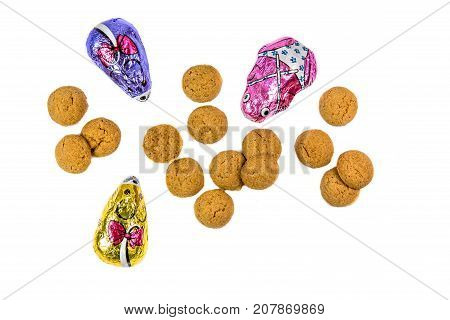 Pepernoten Cookies And Chocolate Mice