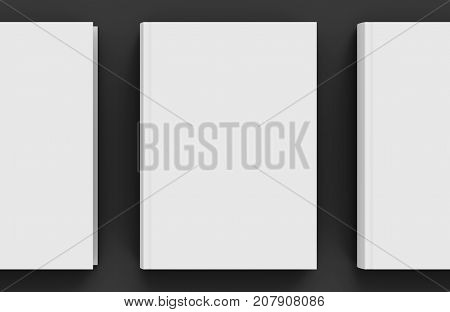 Blank Hard Cover Book Template