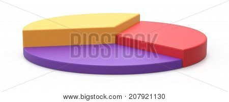 3D Pie Chart Model