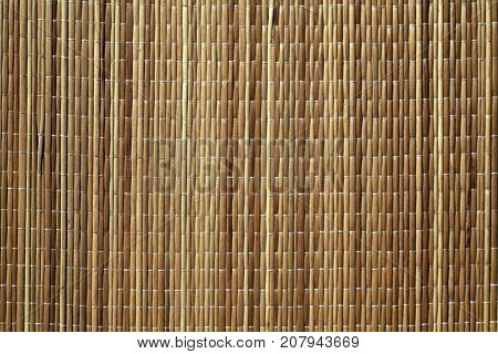 Natural Color Sraw Mat Pattern.
