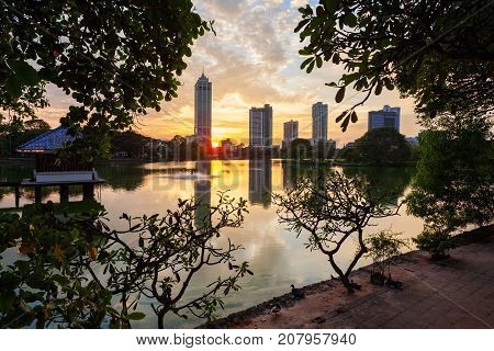 Colombo City Skyline View