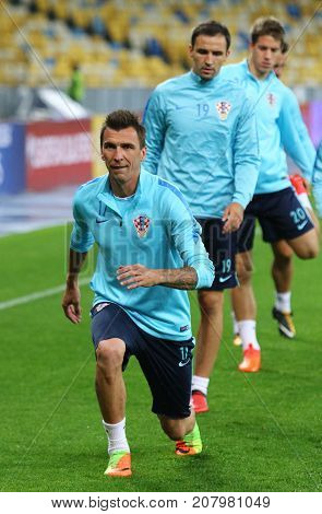 World Cup Qualifying: Ukraine V Croatia In Kiev. Pre-match