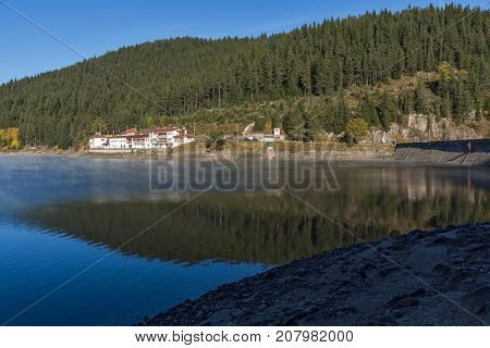 Amazing Autumn Landscape of  Golyam Beglik Reservoir, Pazardzhik Region, Bulgaria