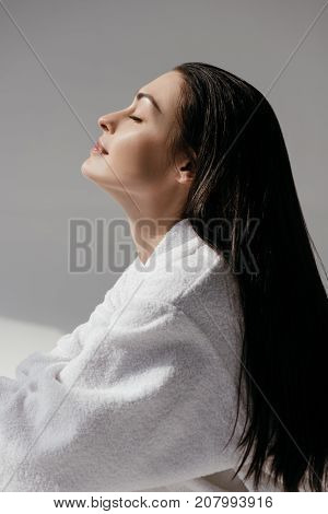 Young Woman With Dewy Skin