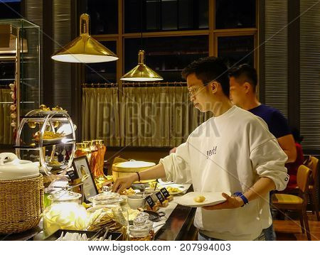 Buffet Restaurant In Saigon, Vietnam