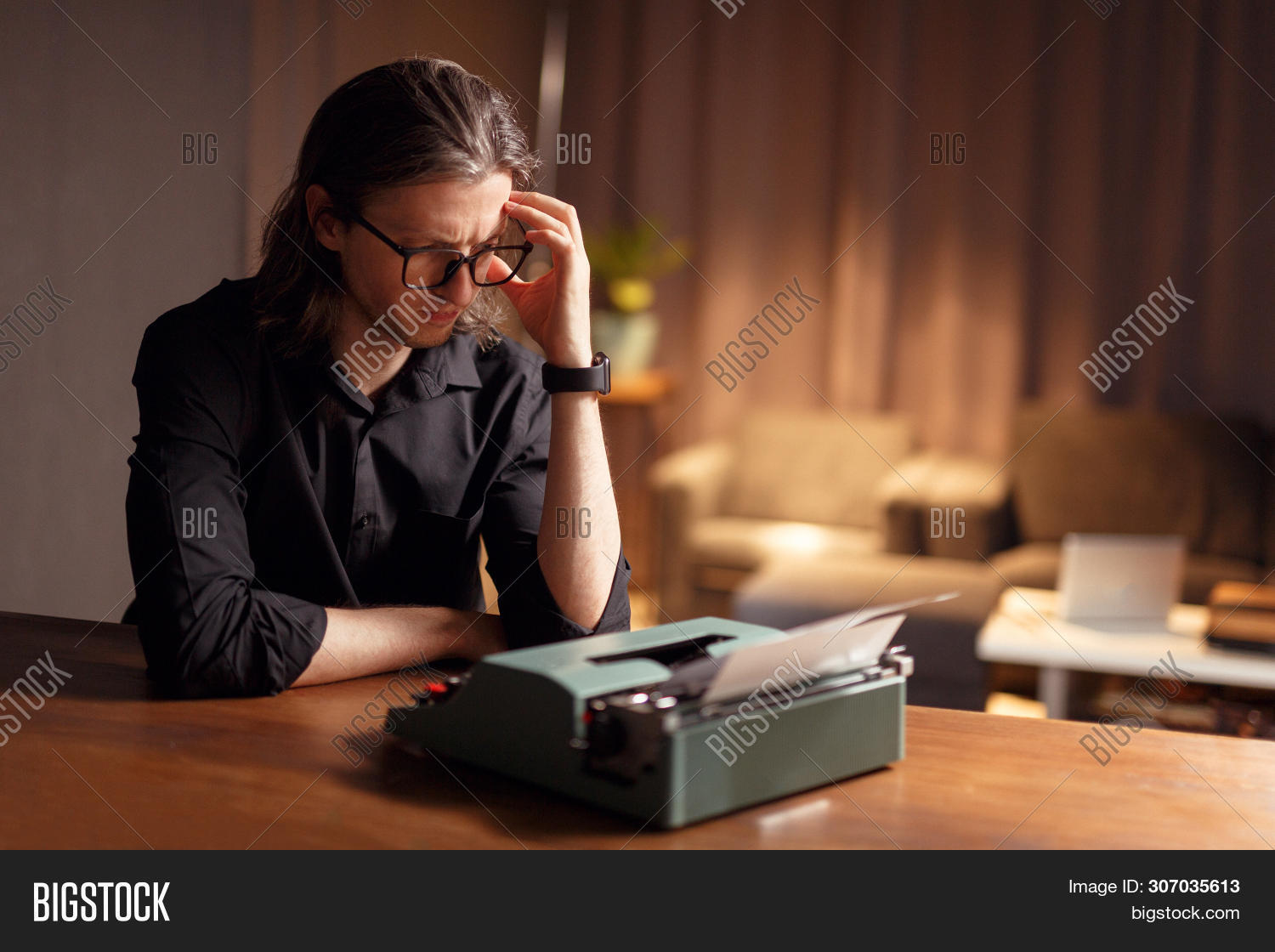 Screenwriter Working Image & Photo (Free Trial) | Bigstock