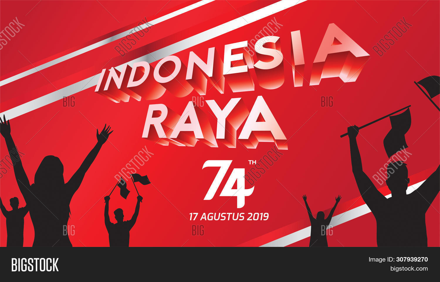 17 August Indonesia Image Photo Free Trial Bigstock