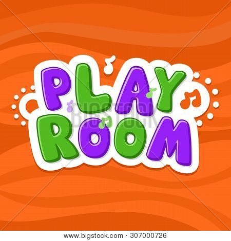 Vector Illustration Alphabet. Cartoon Letters. Playroom Kids.