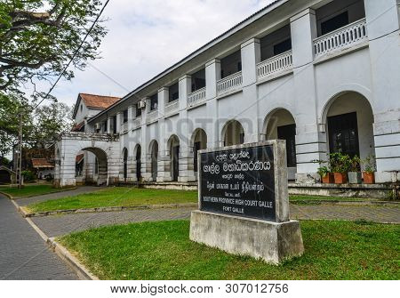 Old Building In Galle, Sri Lanka