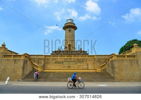 Old Galle Buck Lighthouse In Colombo, Sri Lanka