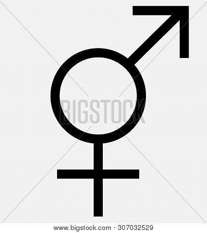 An Illustration Of A Combination Of A Venus And Mars Symbol Gear With The Text Ebm Inside
