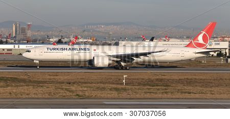 Airplane Takeoff From Airport