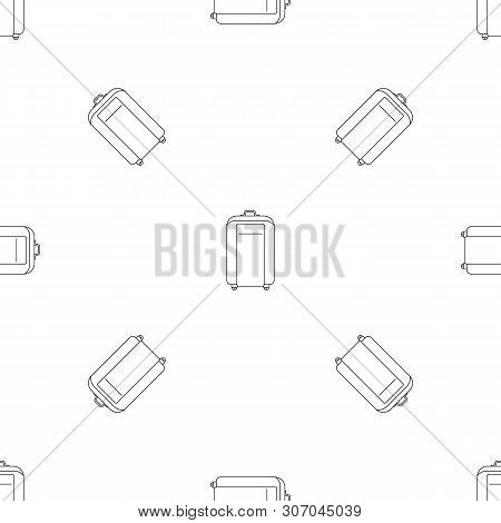 Travel Bag Pattern Seamless Vector Repeat Geometric For Any Web Design