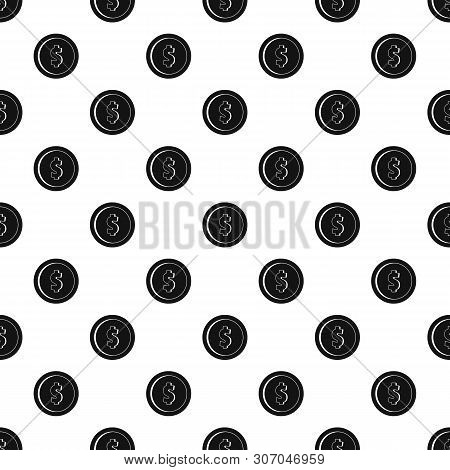 Design Coin Pattern Seamless Vector Repeat Geometric For Any Web Design