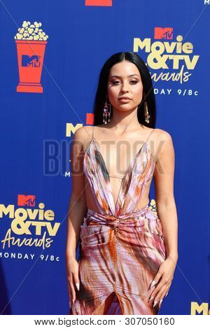 LOS ANGELES - JUN 15:  Alexa Demie at the 2019 MTV Movie & TV Awards at the Barker Hanger on June 15, 2019 in Santa Monica, CA