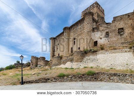 Medieval Castle Of Belvis De Monroy, Caceres, Spain