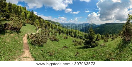 The Meadows In The Vratna Valley At The National Park Mala Fatra