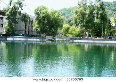 Lake In Park