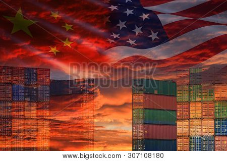 Usa And China Trade War Economy Conflict Tax Business Finance Money / United States Raised Taxes Of 