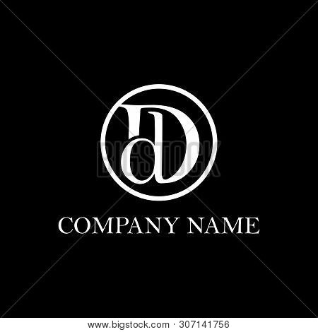 Dd Initial Logo Design Inspiration, Clean And Clever Vector