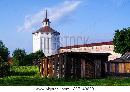 View to Kirillo-Belozersky Monastery in Kirillov, Russia