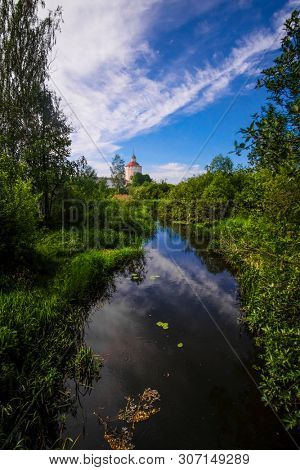 View to Kirillo-Belozersky Monastery in Kirillov, Russia