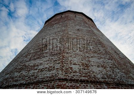 Tower of Kirillo-Belozersky Monastery in Kirillov, Russia