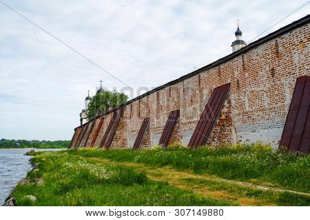 View to Kirillo-Belozersky Monastery in Kirillov, Russia