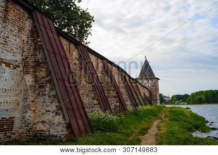View to Kirillo-Belozersky Monastery in Kirillov, Russia