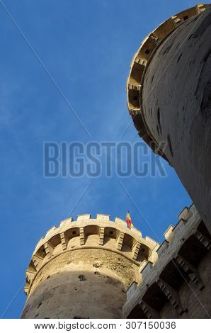 Torres de Cuart in Valencia, Spain.