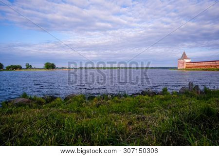 View to Kirillo-Belozersky Monastery in Kirillov, Russia