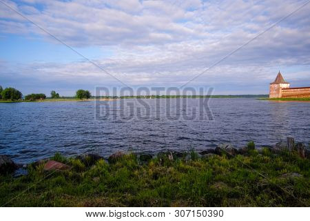 View to Kirillo-Belozersky Monastery in Kirillov, Russia