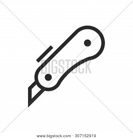 Cutter Icon Isolated On White Background. Cutter Icon In Trendy Design Style For Web Site And Mobile