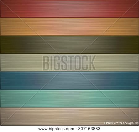 Colorful Decorative Realistic Wooden Textured Floor Background