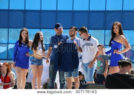 Yoshkar-ola, Russia, June 02, 2019: Exhibition Of Cars And Motorcycles - Festival - Yo Summit 2019 -