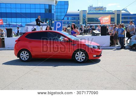 Yoshkar-ola, Russia, June 02, 2019: Exhibition Of Cars And Motorcycles - Festival - Yo Summit 2019 -