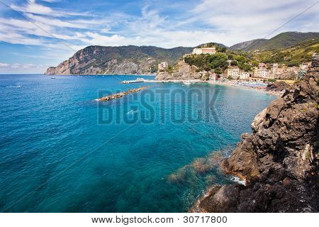 Panoramic View Of Mediterranean Sea