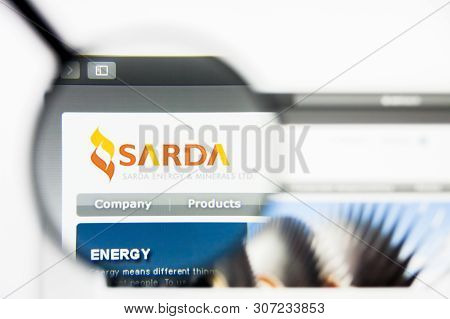 New York, New York State, Usa - 19 June 2019: Illustrative Editorial Of Sarda Energy And Minerals We