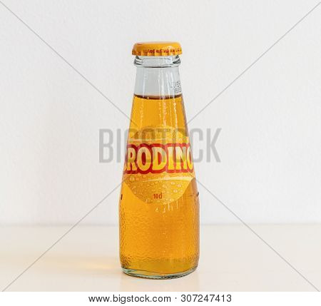 London / Uk - 22 May 2019 - Crodino Is An Italian Non-alcoholic Aperitif
