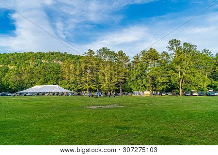 A Part Of The Deerpark, New York City Nw Koa , Near Guymard Turnpike And Neversink River, Tributary 