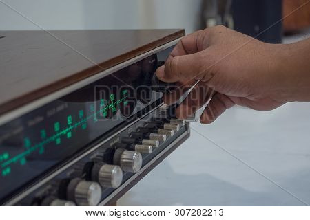 Find This Radio Station On Vintage Amplifier Tuning