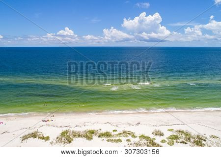 Aerial View Of Perdido Key Beach, Florida