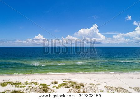 Aerial View Of Perdido Key Beach, Florida