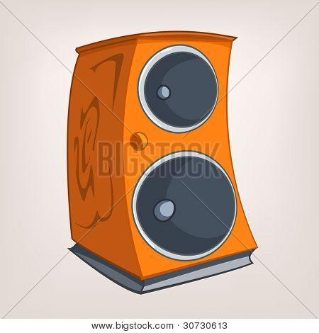 Cartoon casa Appliences diffusore isolato su sfondo bianco. Vector.