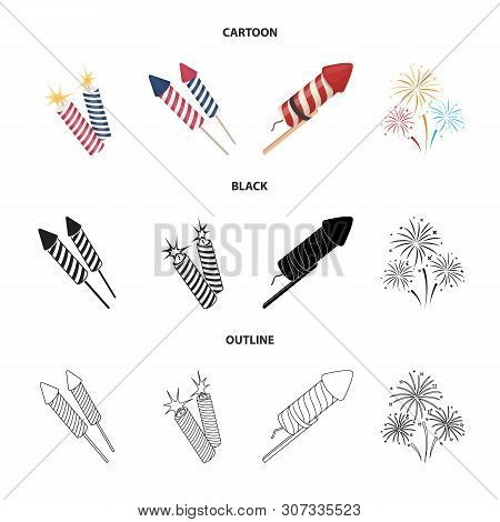 Vector Design Of Festival And Summer Symbol. Collection Of Festival And Holiday Vector Icon For Stoc