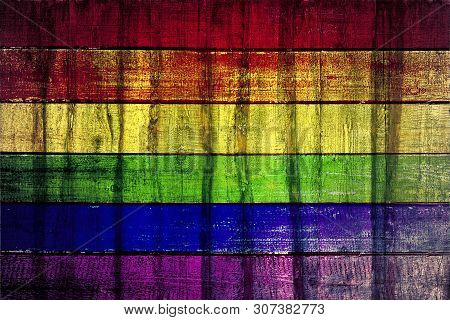 Wood Texture Background Surface With Lgbt Natural Pattern Or White Wood Texture Table Perspective Vi