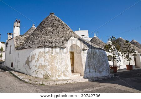 Trulli de Alberobello. Puglia. Itália.