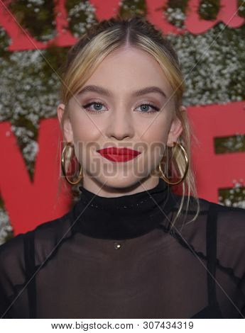 LOS ANGELES - JUN 11:  Sydney Sweeney arrives for the InStyle Max Mara Women In Film Celebration on June 11, 2019 in Hollywood, CA